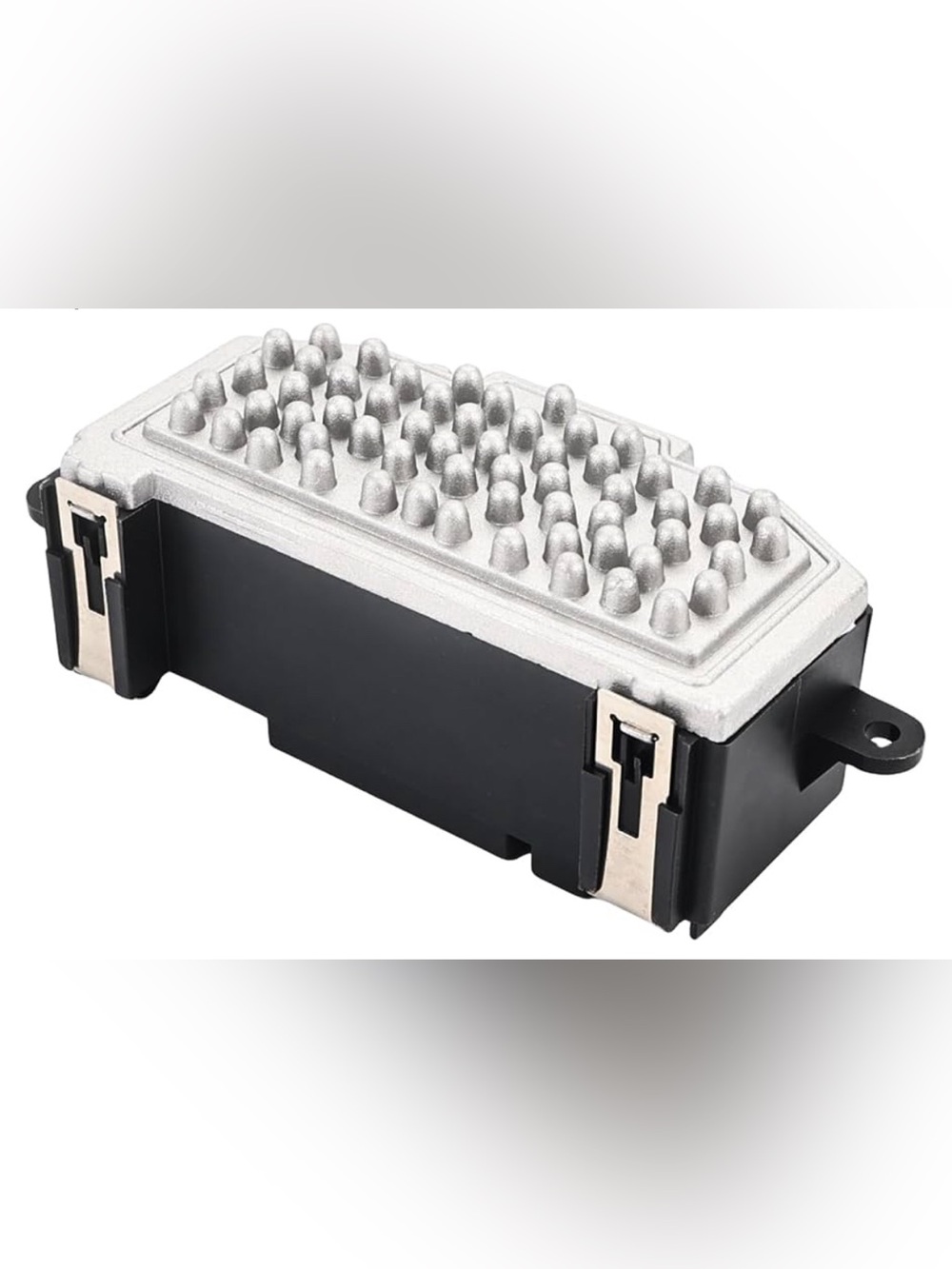 Universal Automotive Blower Motor Resistor Module - Black & Silver